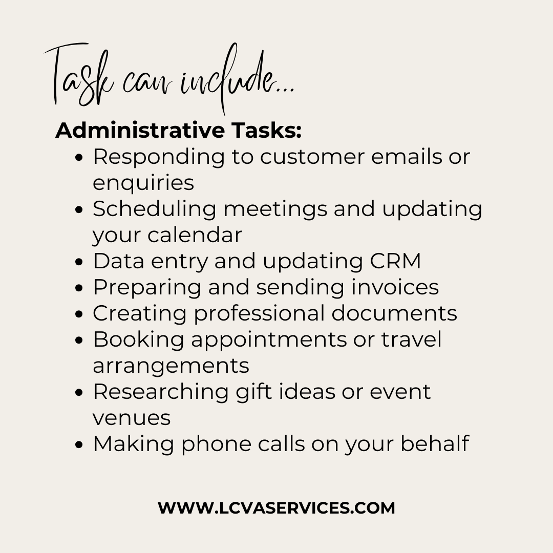 1-hour of virtual assistant support